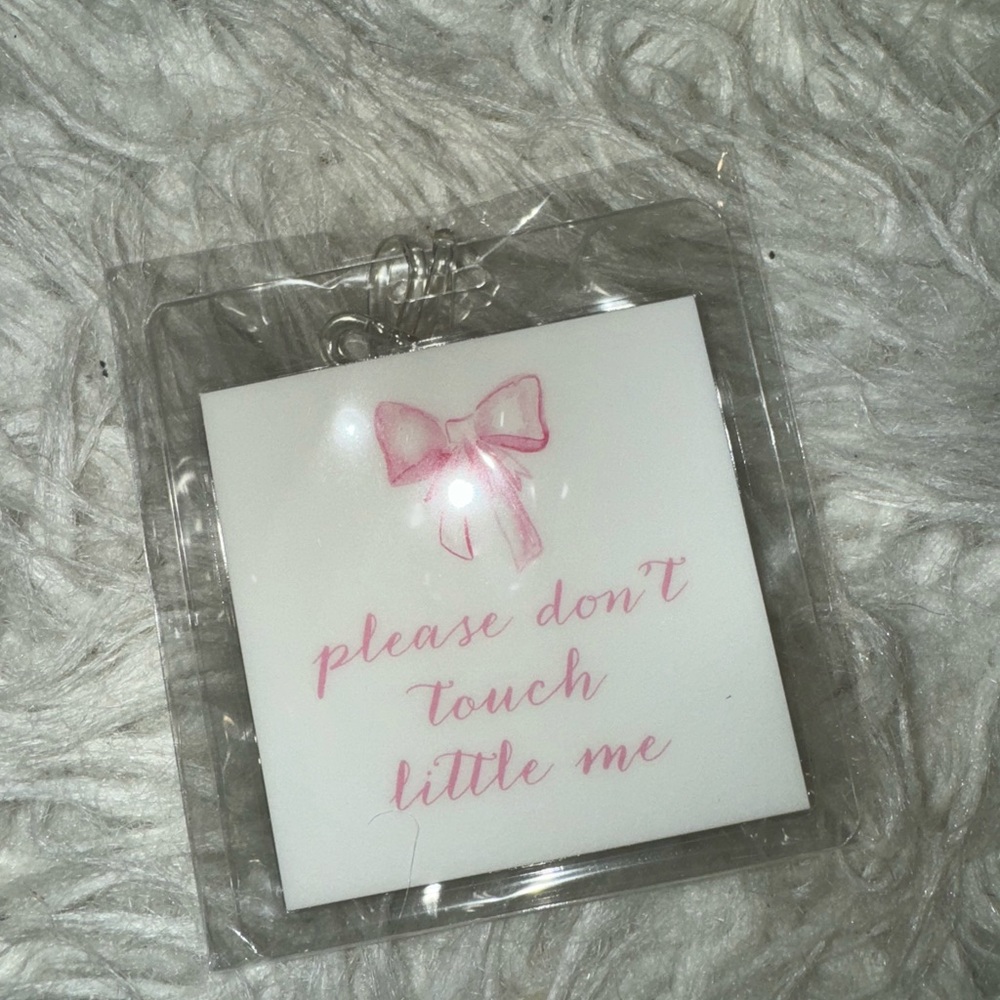 Pink Bow Kids Stroller/Carseat sign
